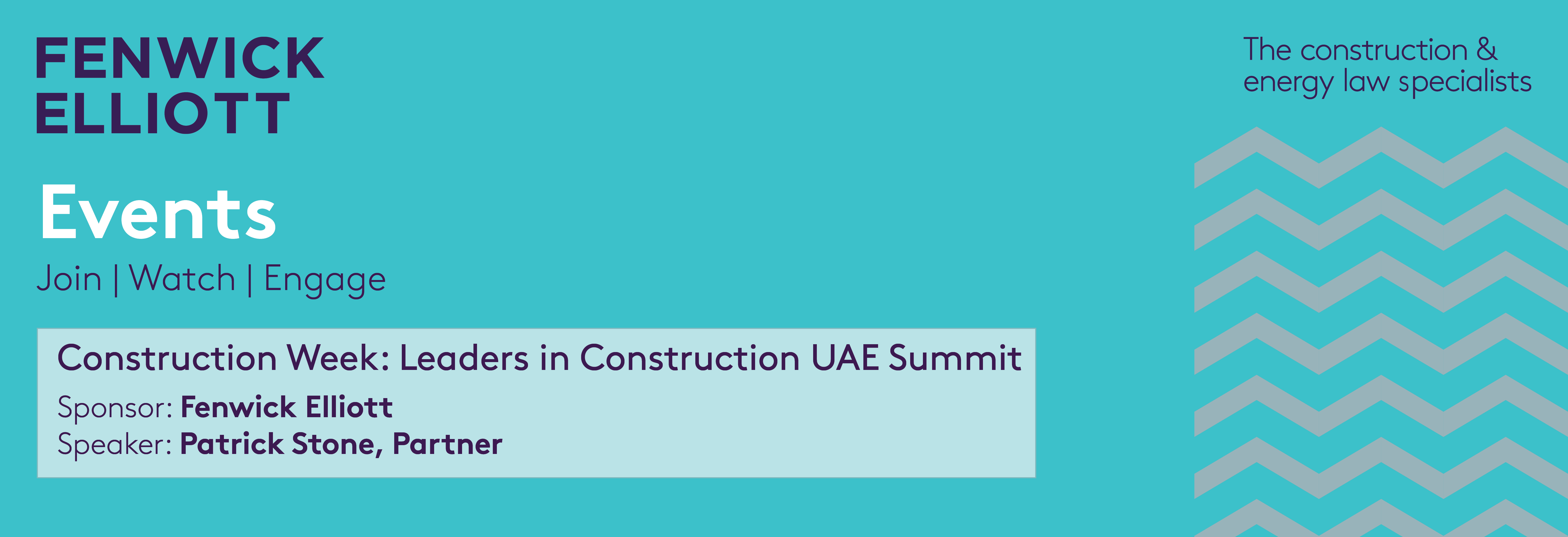 Leaders in Construction UAE Summit banner