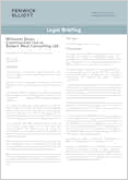 Cover of Legal Briefing